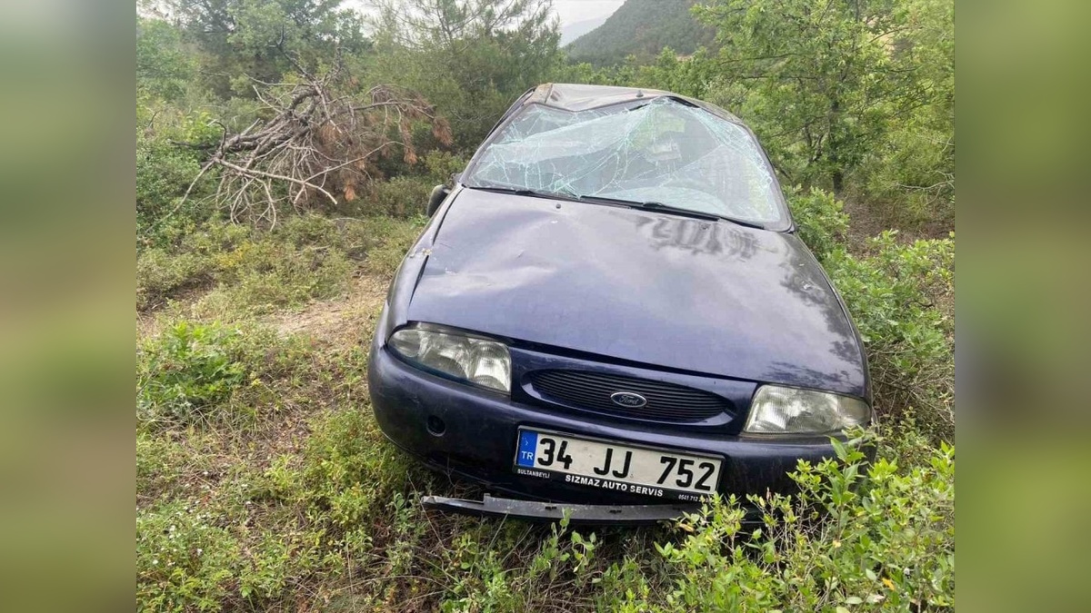 Bilecik'te otomobil şarampole uçtu: 4 yaralı