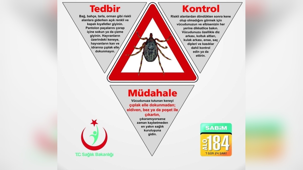 Samsun İl Tarım ve Orman Müdürü Sağlam'dan Kırım Kongo Kanamalı Ateşi uyarısı: Kişisel korunma tedbirleri hayat kurtarır