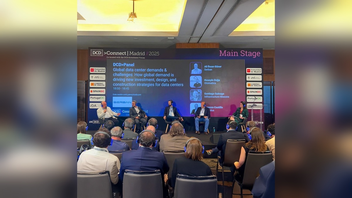 Serban, DCD Connect Madrid 2025'te veri merkezi çözümleriyle ilgi gördü