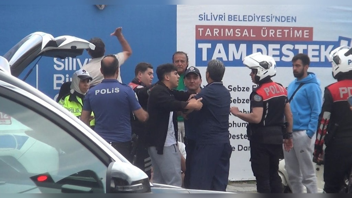 Silivri'de kaza sonrası tartışma