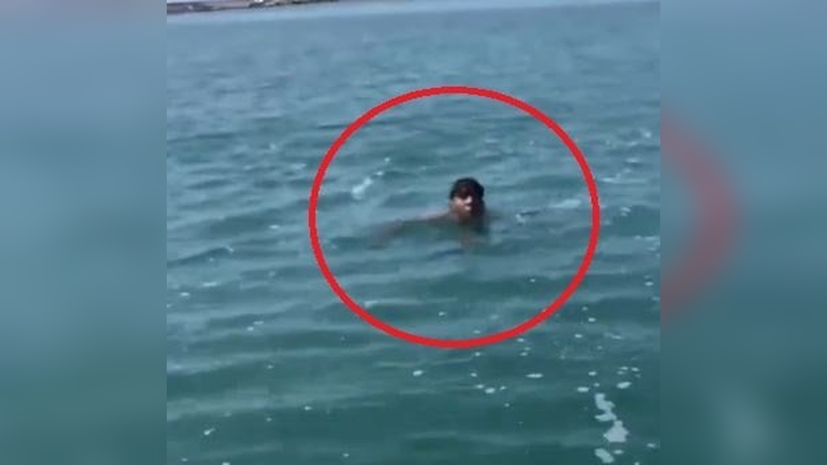 Yumurtalık'ta denizde boğulma tehlikesi geçiren genci deniz bisikletiyle gezenler kurtardı