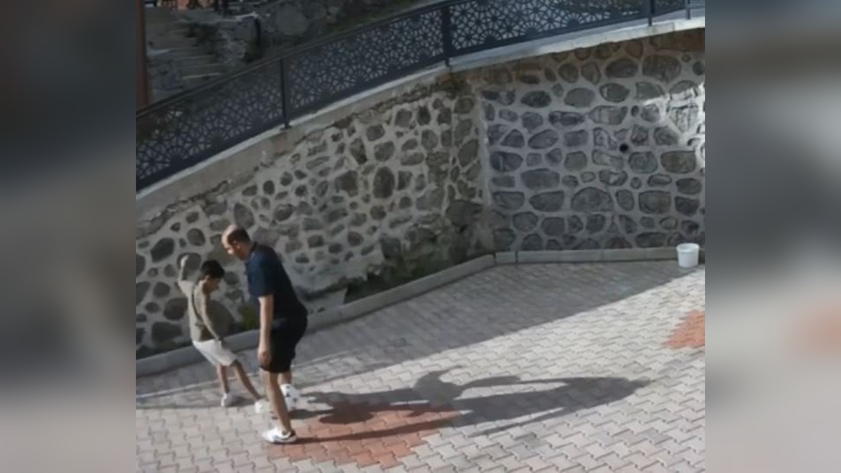 Uzungöl'de kaybolan çocuğun son görüntüleri ortaya çıktı