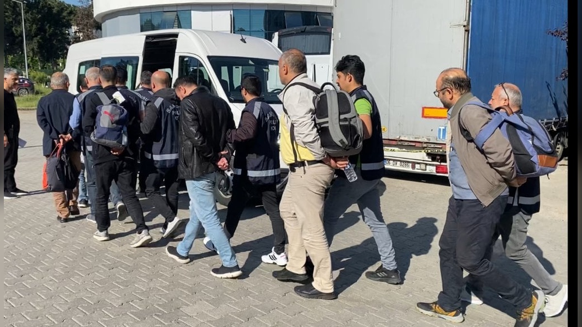 Samsun merkezli FETÖ operasyonunda 7 şüpheli adliyeye sevk edildi