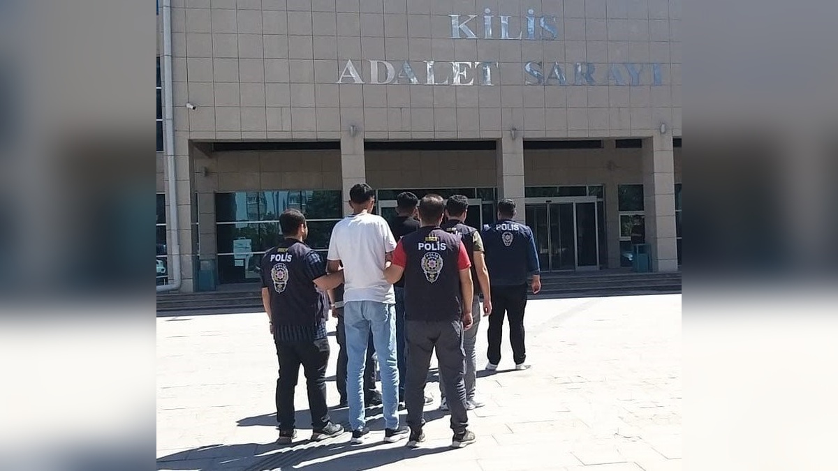 Kilis'te operasyon: 7 kişi tutuklandı