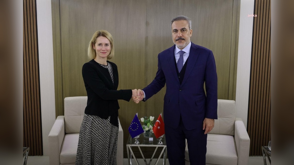 Dışişleri Bakanı Fidan, AB yetkilisi Kallas ile görüştü