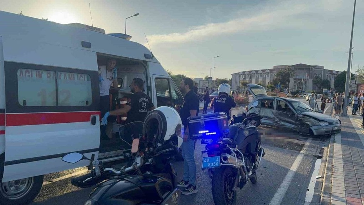 Fethiye'de trafik kazası: 1 ölü, 3 yaralı
