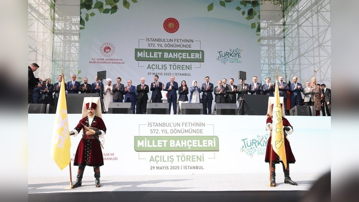 Cumhurbaşkanı Erdoğan: 4 yeni millet bahçesi İstanbul'a kazandırıldı