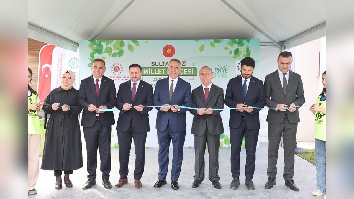 Cebeci Millet Bahçesi, Cumhurbaşkanı Erdoğan'ın katılımıyla açıldı