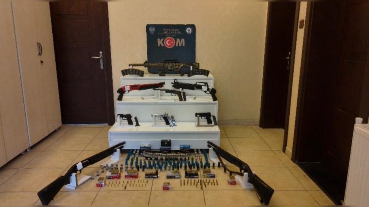 Osmaniye'de yasa dışı silah operasyonu: 2 tutuklama