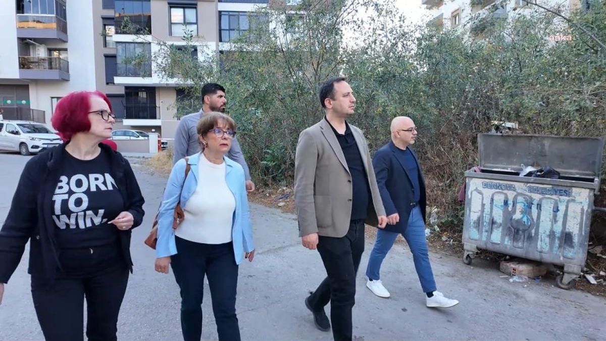 Bornova Belediye Başkanı Eşki, İzyuva bölgesinde incelemelerde bulundu