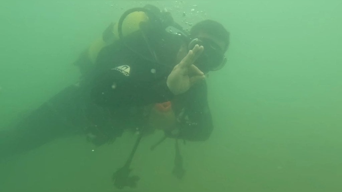 Batman'da 6 uzman dalgıç ekip iç sularda inceleme yaptı