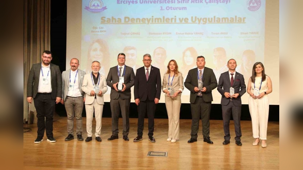 Erciyes Üniversitesi'nde sıfır atık çalıştayı düzenlendi