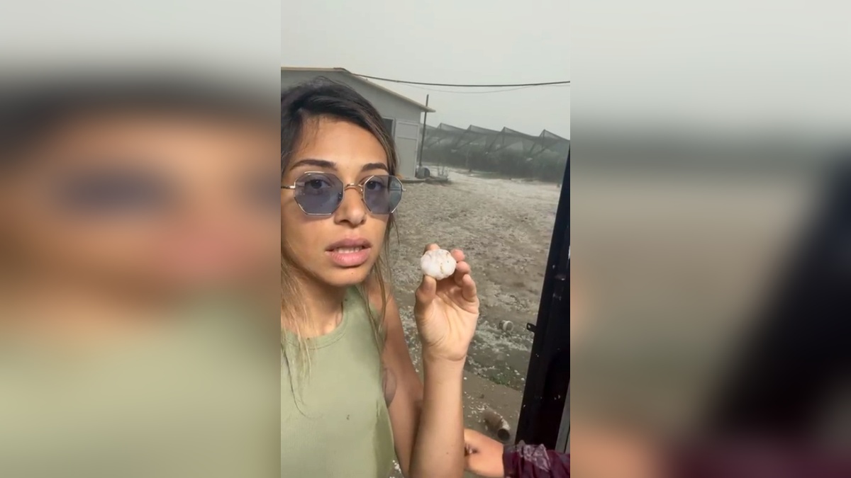 Antalya'da dolu felaketi: Üretici gözyaşlarıyla anlattı