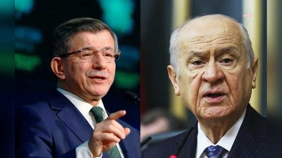 Bahçeli'den Davutoğlu'na teşekkür telefonu: Kuzey Irak ziyaretine ilişkin mektup için