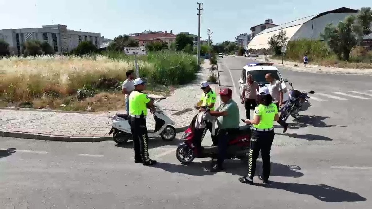 Gazipaşa'da trafik denetimlerinde 898 bin 902 TL ceza kesildi