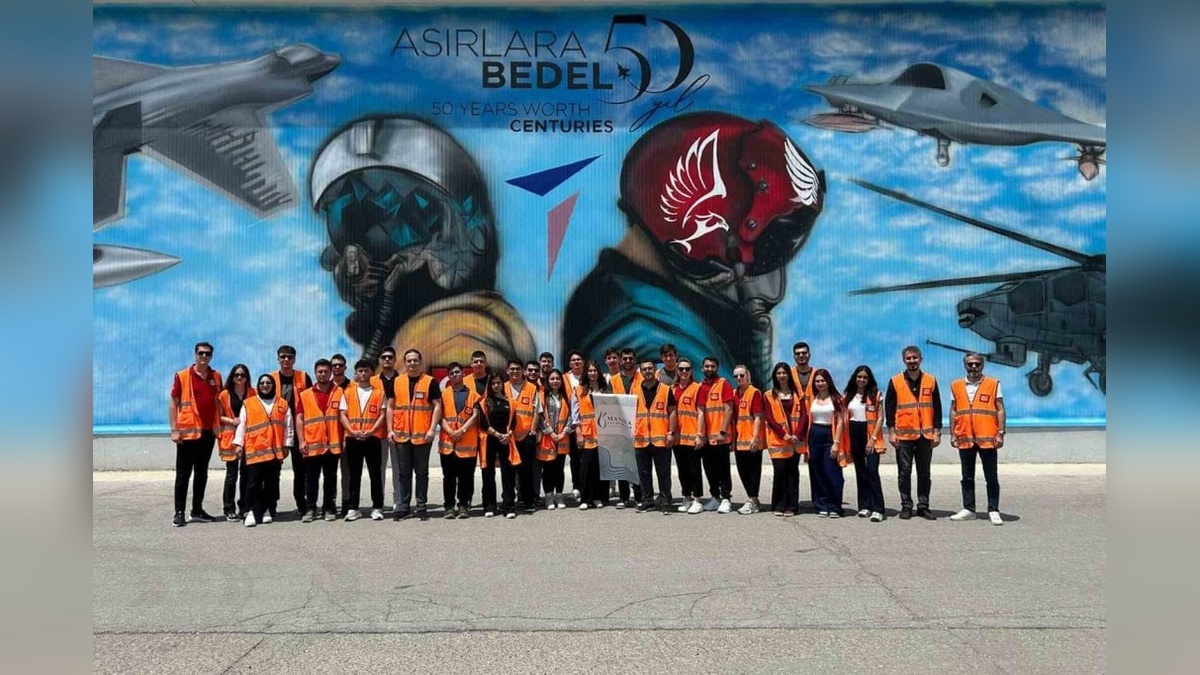 MCBÜ öğrencileri TUSAŞ'ı ziyaret etti