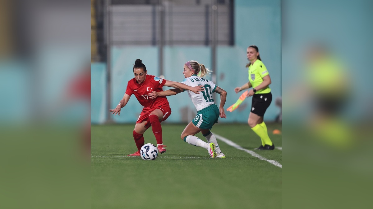 A Milli Kadın Futbol Takımı, İrlanda Cumhuriyeti'ne 2-1 mağlup oldu