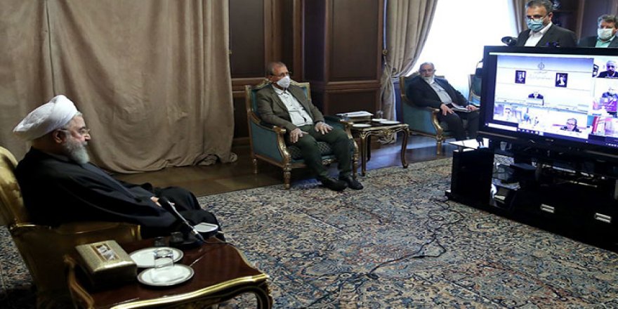 Ruhani'den koronavirüse karşı 'video konferans' önlemi