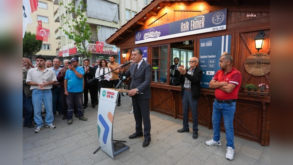 Manisa Büyükşehir Belediyesi, Köprübaşı'nda 46’ncı Halk Ekmek ve altıncı Halk Mandıra şubesini açtı