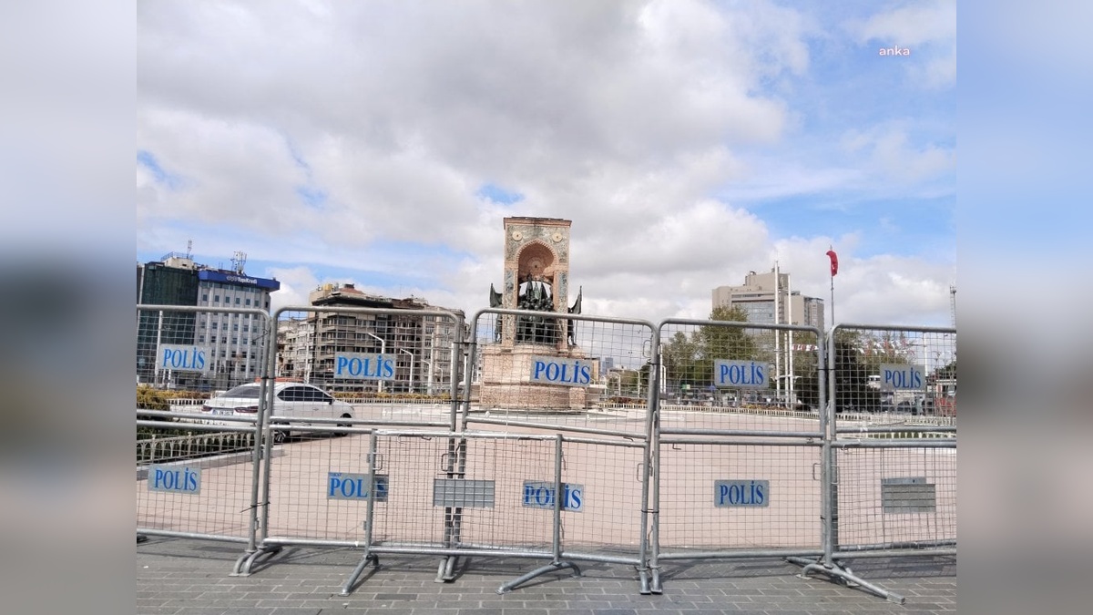 Taksim'de Gezi Parkı eylemlerinin yıl dönümü nedeniyle ulaşım kısıtlaması