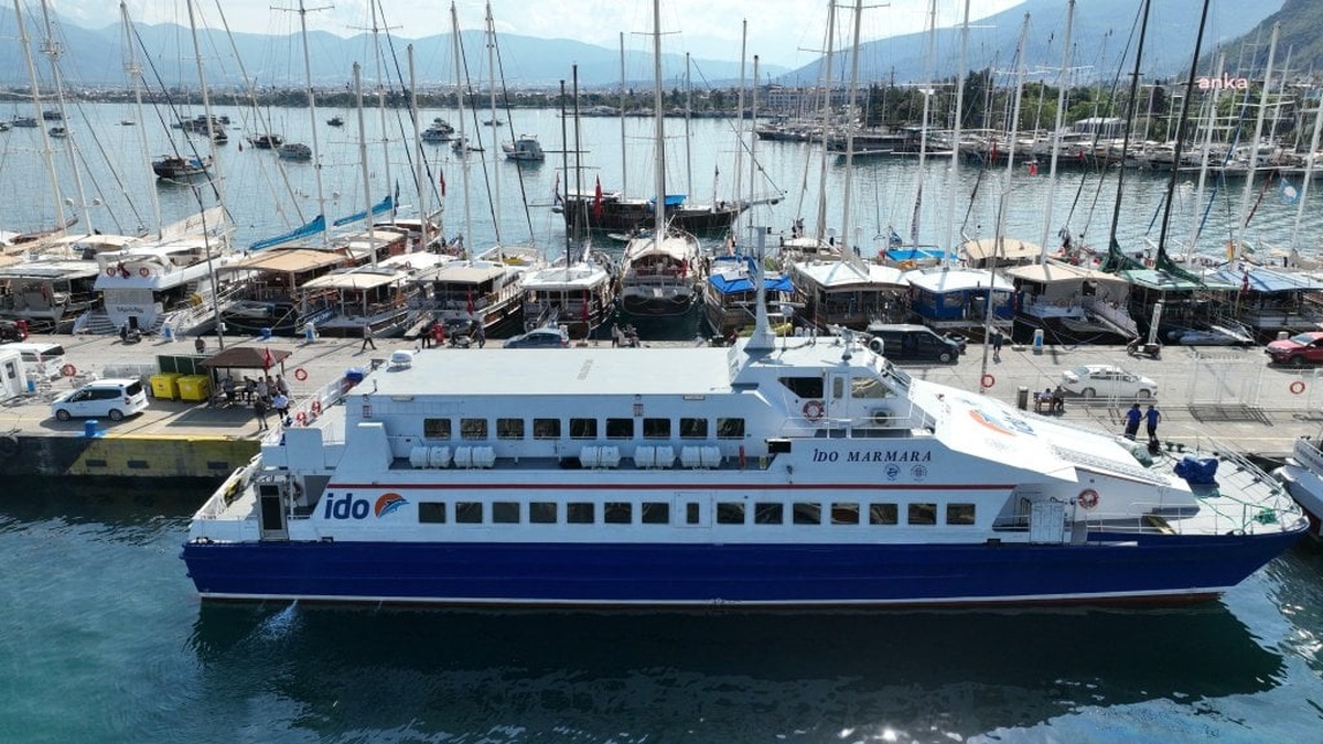 Fethiye-Rodos deniz otobüsü seferleri başladı