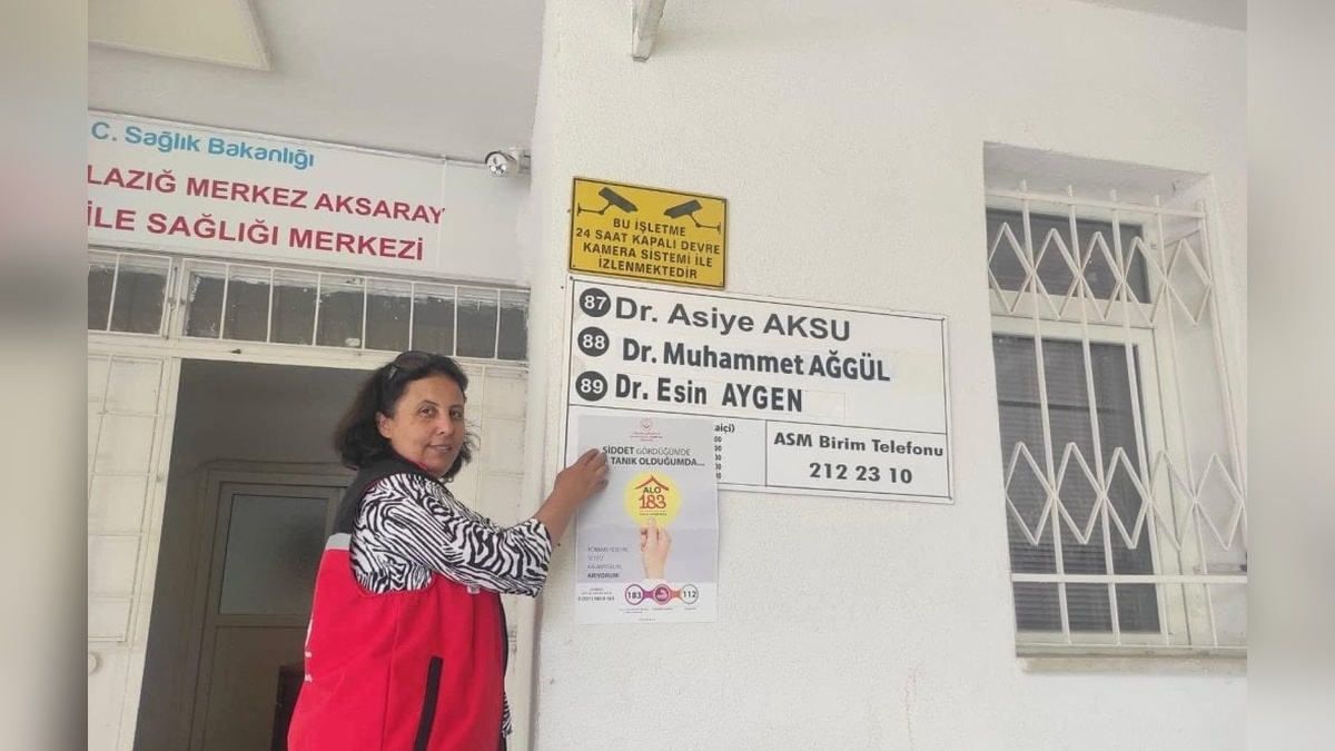 Elazığ'da kadına yönelik şiddetle mücadele eğitimleri verildi