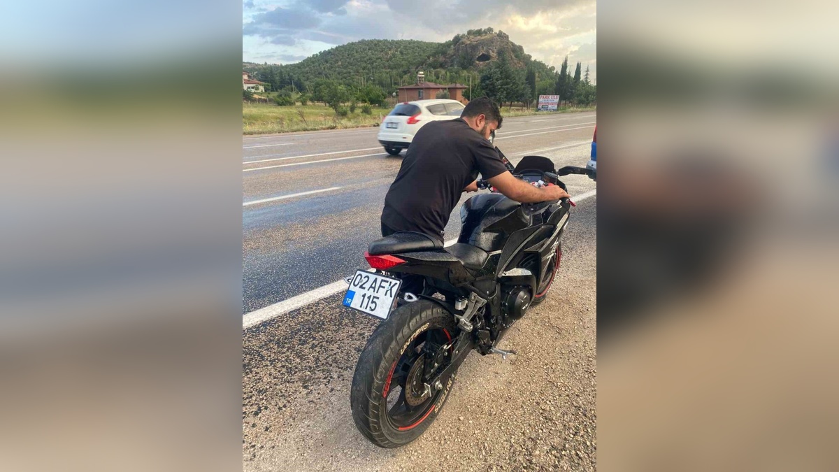 Adıyaman'da motosiklet kazası: 1 yaralı