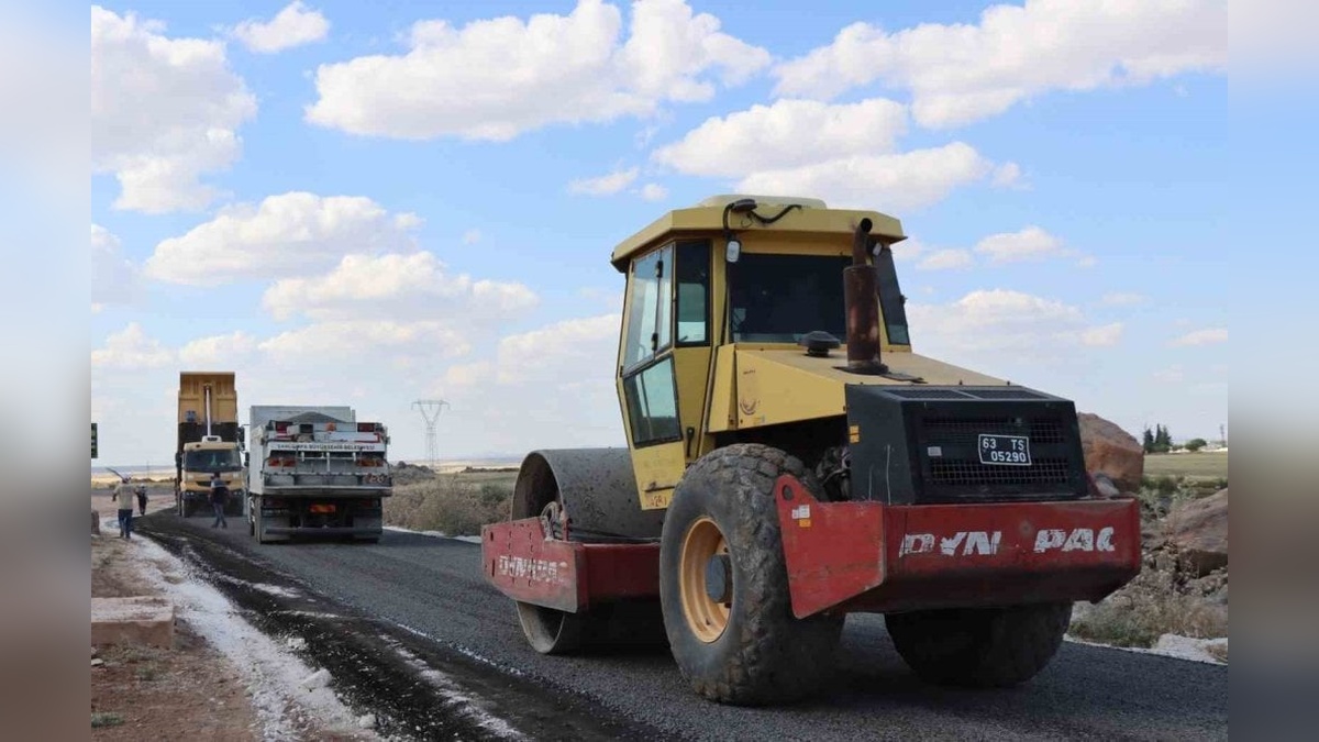 Şanlıurfa Büyükşehir Belediyesi, Viranşehir Sulutepe Göleti yolunu yeniledi