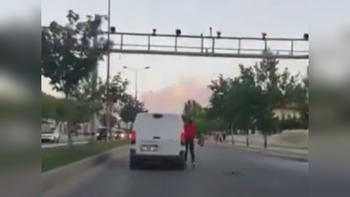 Gaziantep'te patenli gençten tehlikeli yolculuk