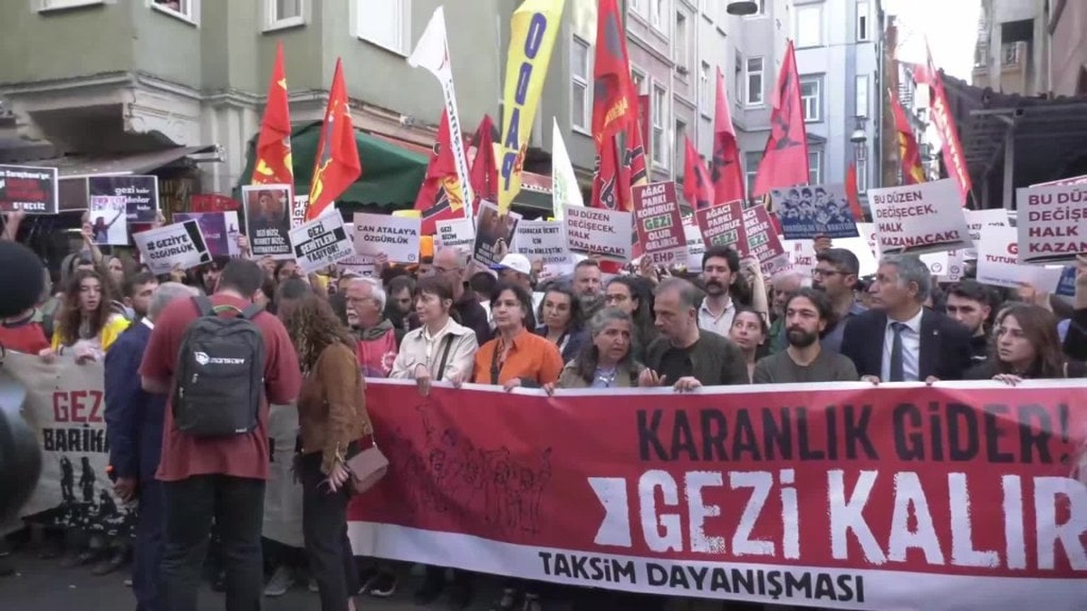 Gezi Parkı eylemlerinin 12. yılında Mis Sokak'ta anma düzenlendi