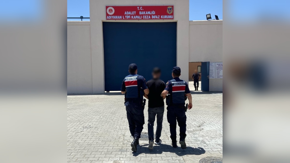 Adıyaman'da 10 yıl 6 ay hapis cezası bulunan şahıs yakalandı