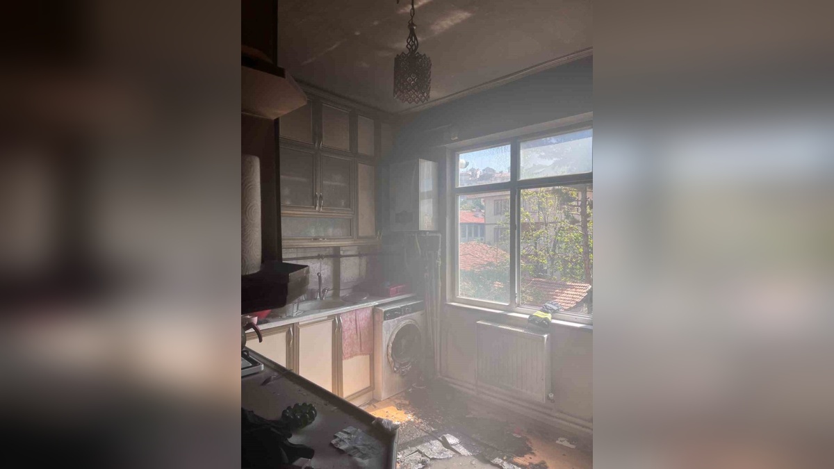 Tosya'da mutfak yangını söndürüldü
