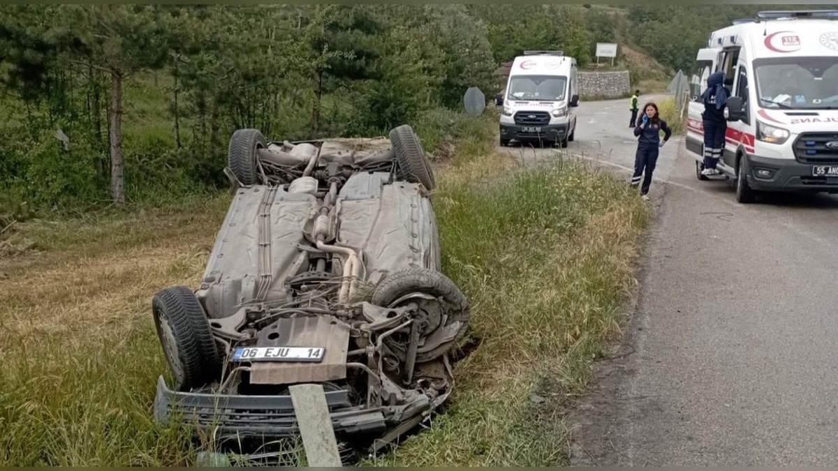 Samsun'da trafik kazası: 7 yaralı