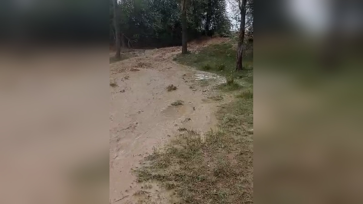 Kırşehir'in Kaman ilçesinde sel: Tarım arazileri zarar gördü