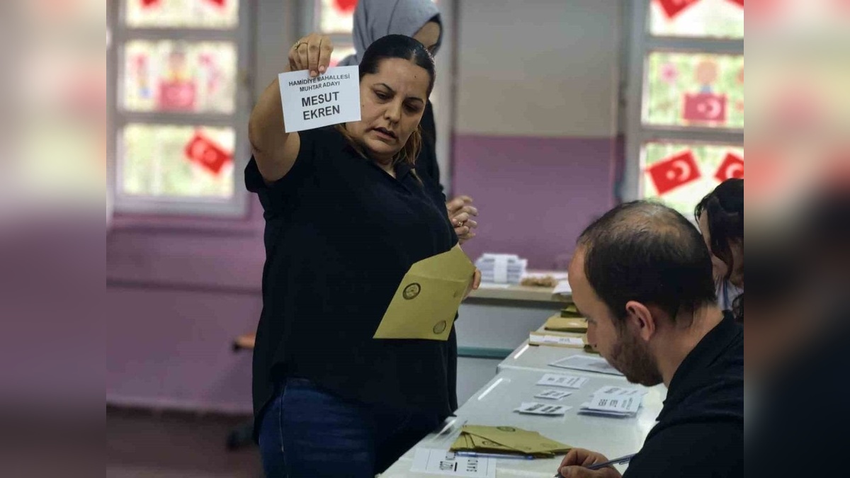 İnegöl'de iki mahallede muhtarlık seçimi yapıldı