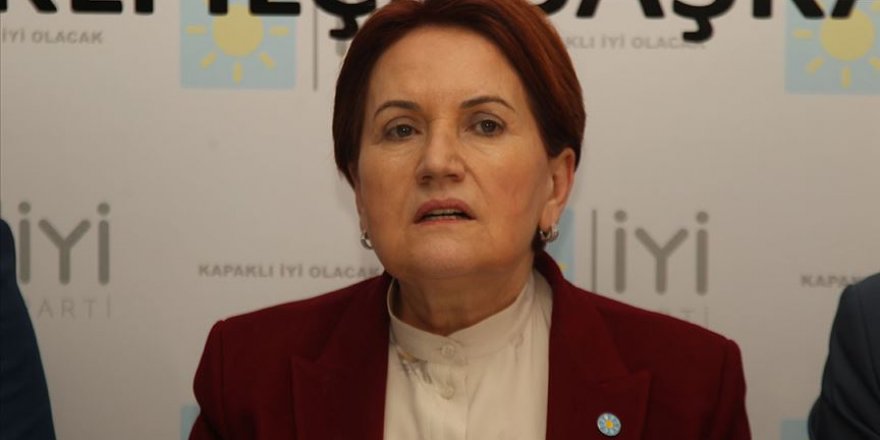 İYİ Parti Genel Başkanı Akşener 'Ekonomik İstikrar Kalkanı' paketini değerlendirdi