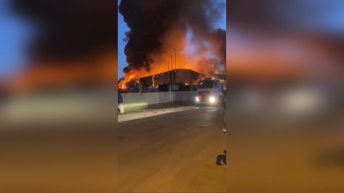 Adana'da geri dönüşüm fabrikasında yangın: 200 milyon lira hasar