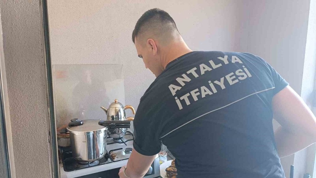 Manavgat'ta yangın paniği: Düdüklü tencere ihbarı