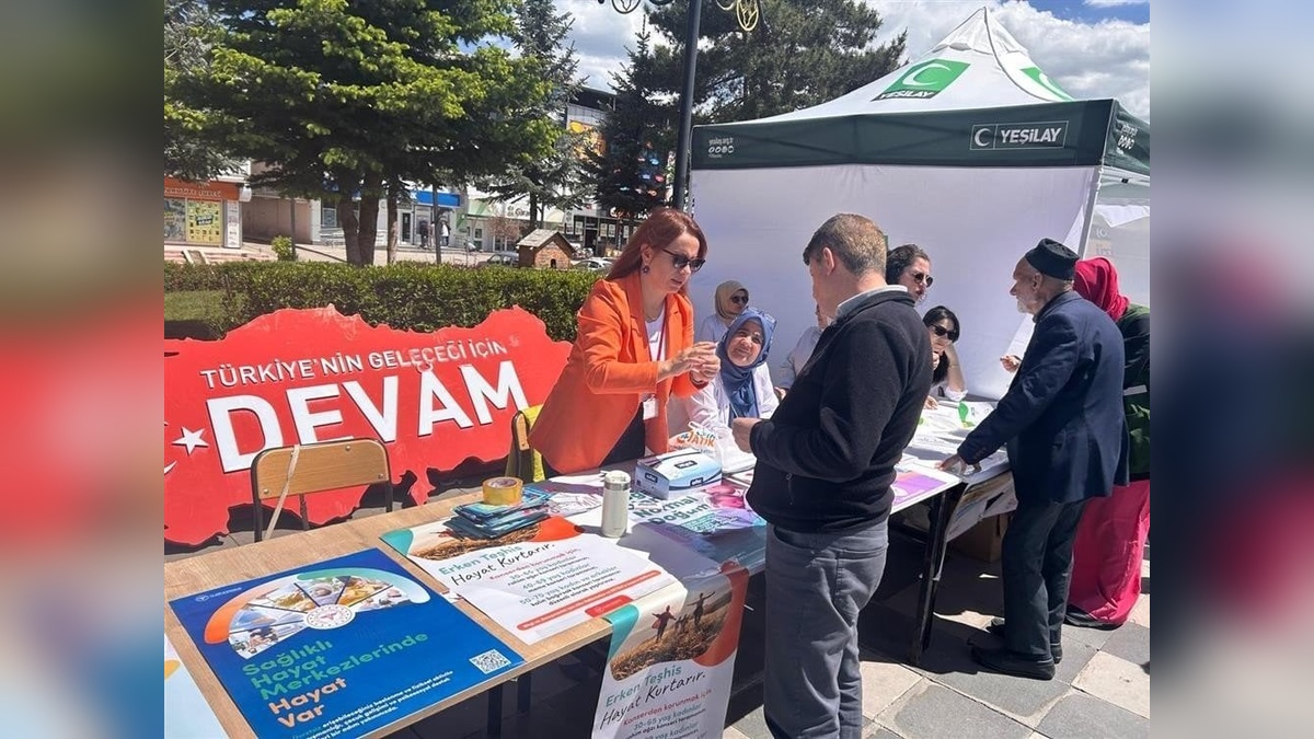 Erzurum'da Dünya Tütünsüz Günü etkinliği