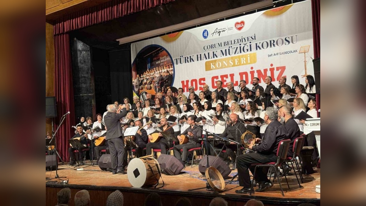 Çorum Belediyesi Türk Halk Müziği Korosu, 4 Haziran'da Bedesten'de konser verecek