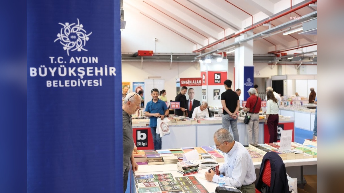 Aydın Kitap Fuarı'na 100 bin ziyaretçi