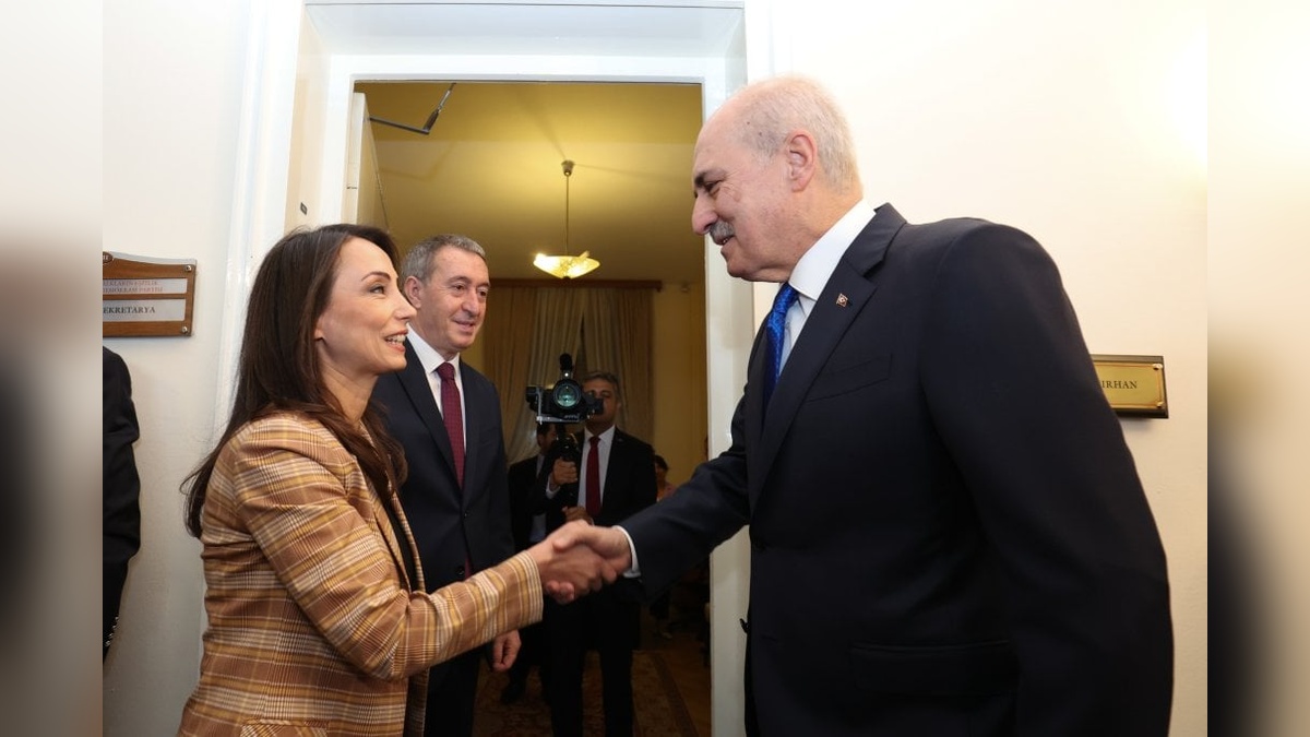 TBMM Başkanı Kurtulmuş, DEM Parti grubunu ziyaret etti: Terörsüz Türkiye süreci Meclis'te