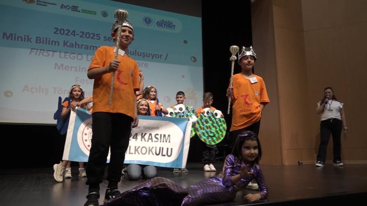 Yenişehir'de minik bilim kahramanları buluştu: 22 takım, okyanus kaşifleri temasıyla yarıştılar