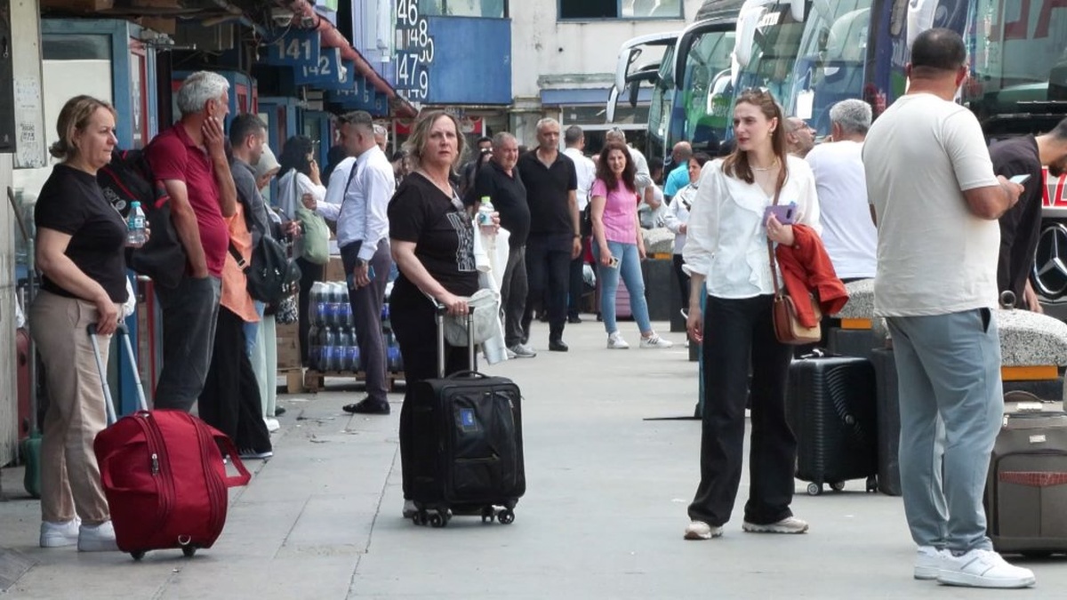 15 Temmuz Demokrasi Otogarı'nda Kurban Bayramı yoğunluğu başladı