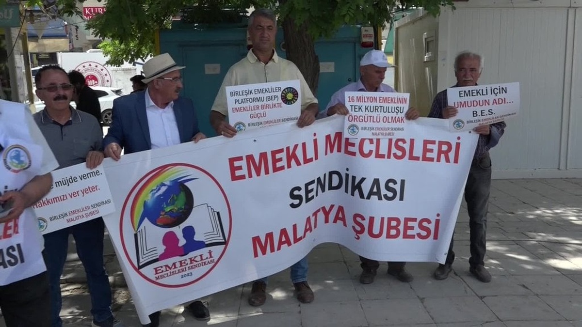 Birleşik Emekliler Sendikası Malatya Şubesi Başkanı Göktaş: 4 bin lira bayram harçlığı faturalara gidiyor