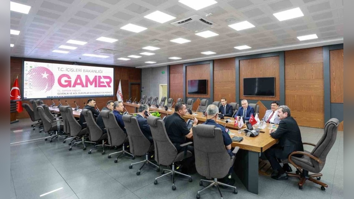 Samsun Valisi Tavlı başkanlığında İl Güvenlik ve Asayiş Koordinasyon Toplantısı gerçekleştirildi