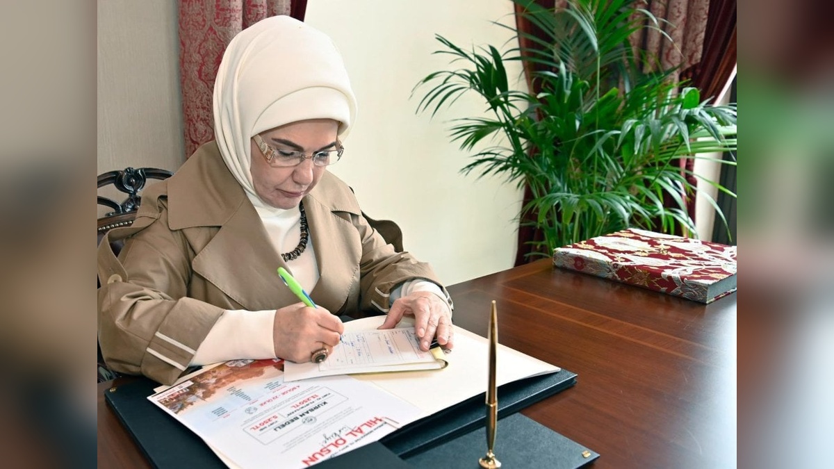 Emine Erdoğan, kurban vekaletini Türk Kızılay'a bağışladı