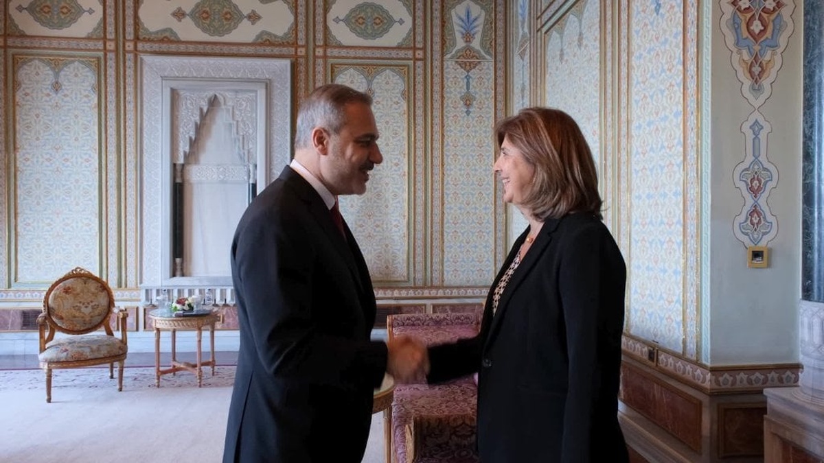 Dışişleri Bakanı Fidan, BM Kıbrıs temsilcisini kabul etti