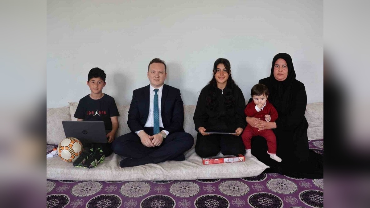 Yeşilli Kaymakamlığı'ndan öksüz ve yetim çocuklara 'Mektup Projesi'