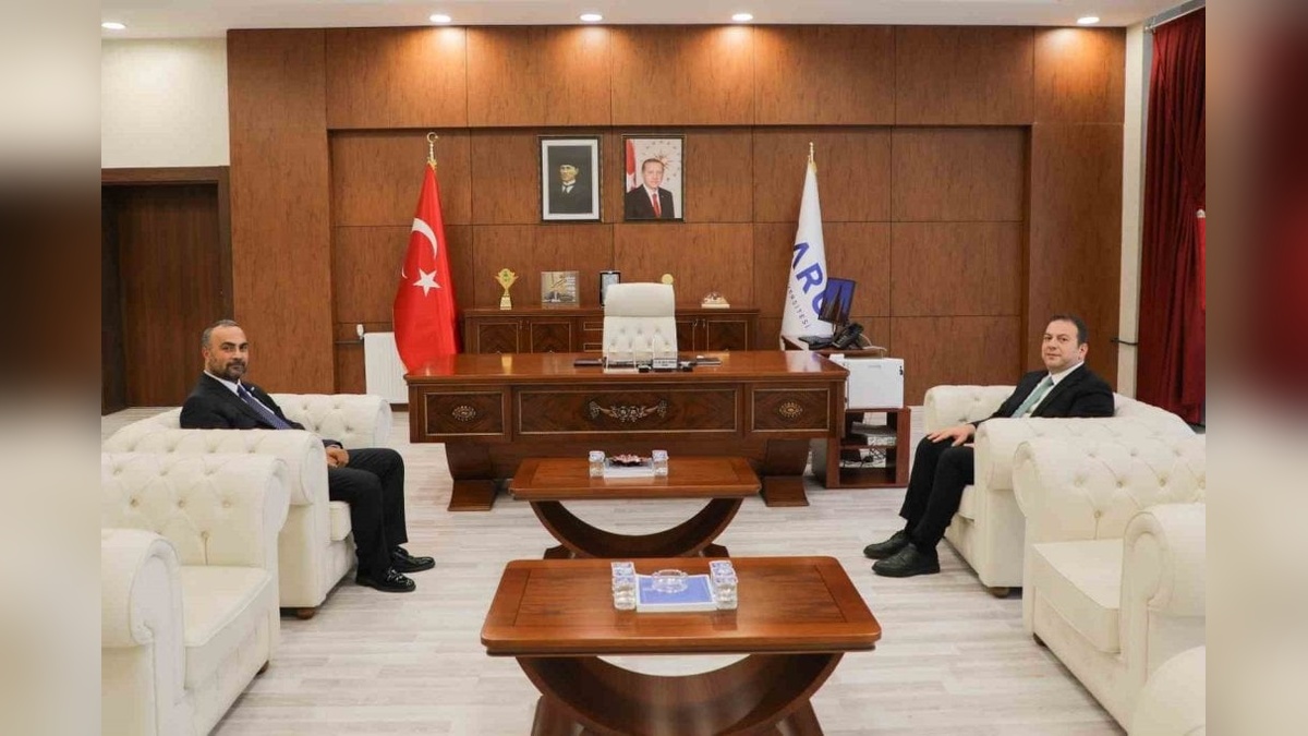 Bartın Cumhuriyet Başsavcısı Şahin, BARÜ Rektörü Akkaya'ya hayırlı olsun ziyaretinde bulundu